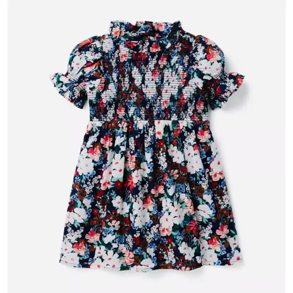 NWT❤️Janie and Jack The Hannah Floral Smocked Dress sz14